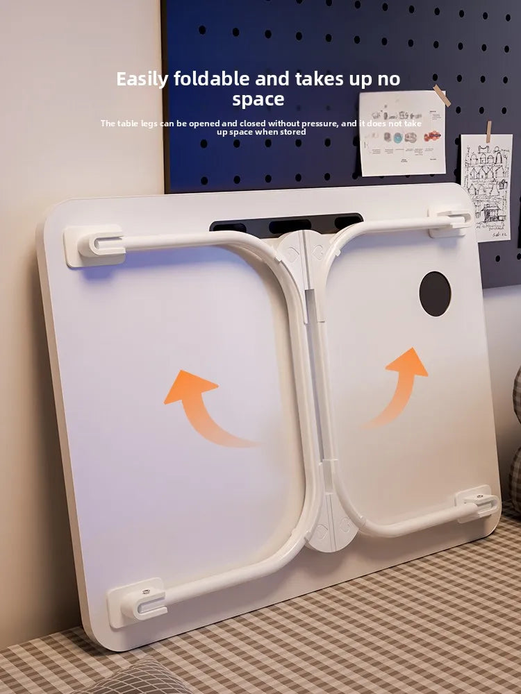 Ergonomic L-Shaped Folding Desk