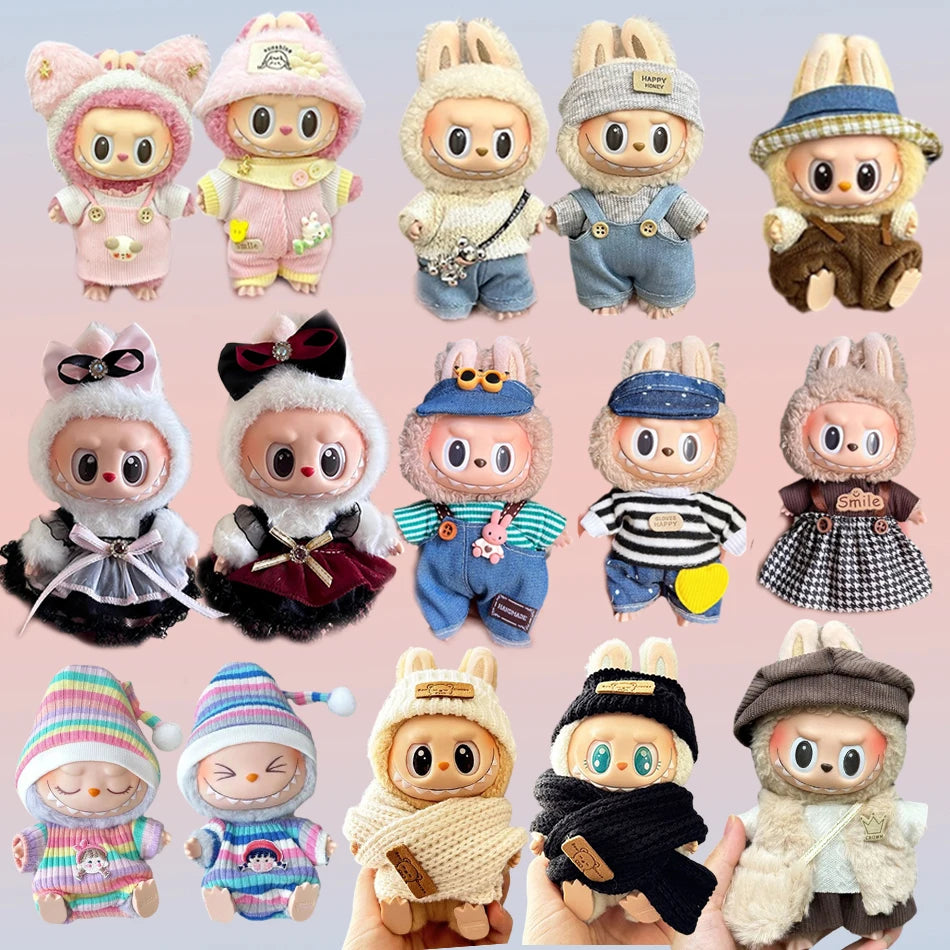 Popmart Labubu Doll Clothes Accessories Set