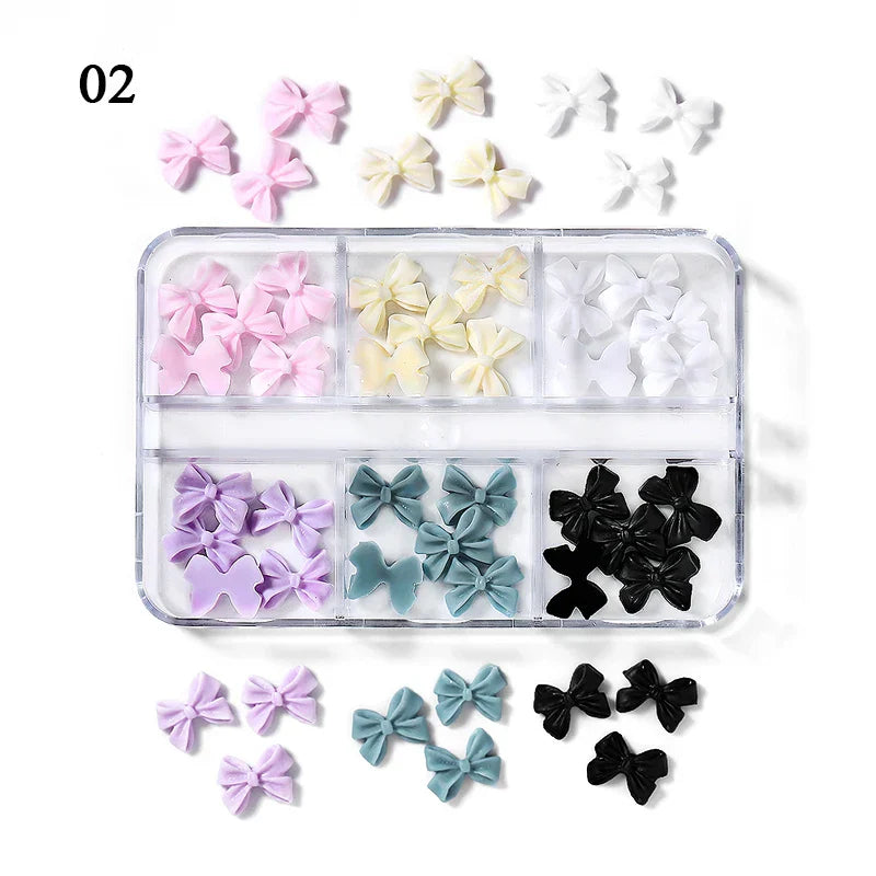 6Grids 3D Nail Art Decorations