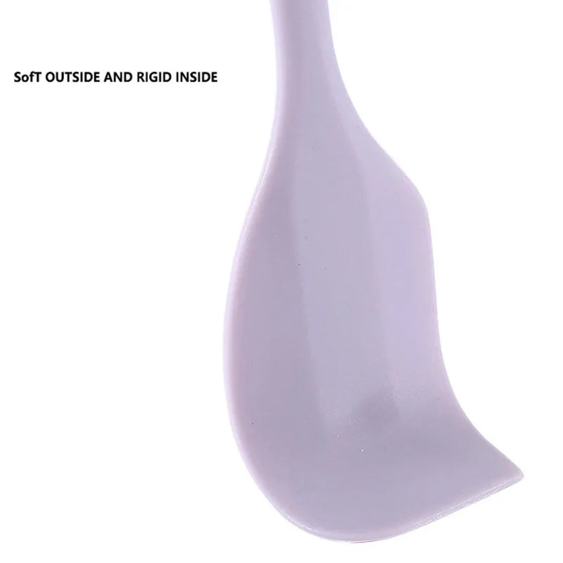 Heat-Resistant Silicone Cream Spatula