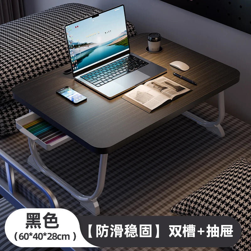 Ergonomic L-Shaped Folding Desk