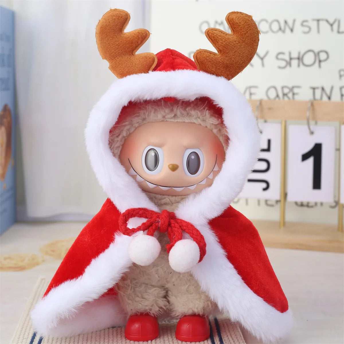 Labubu Christmas Deer Outfit