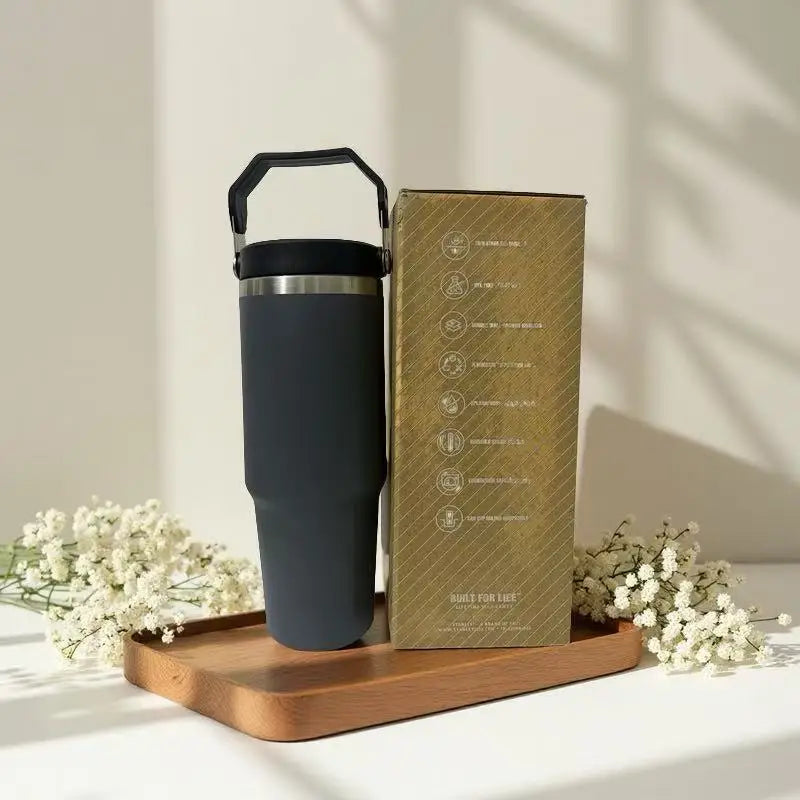 Stanley Tumbler Leopard Cup