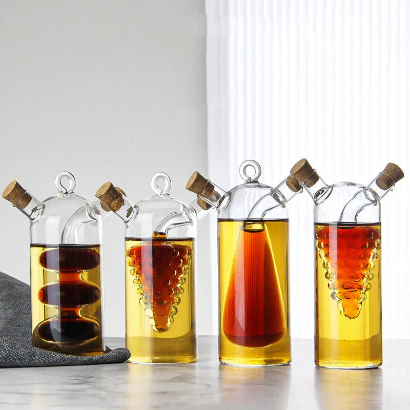 2-in-1 Glass Oil Jug