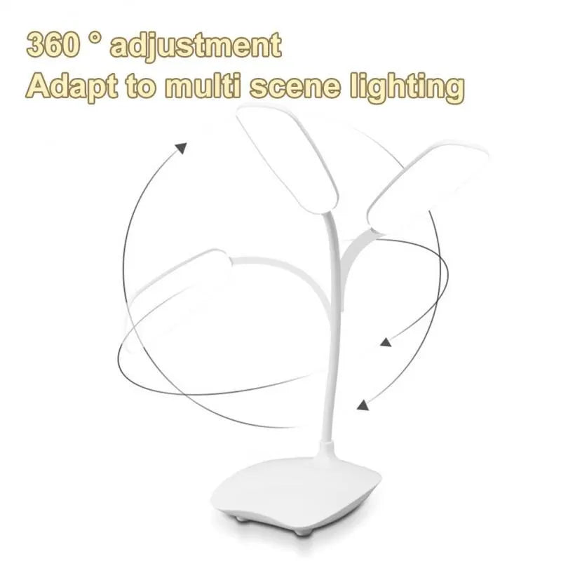 USB Rechargeable LED Desk Lamp