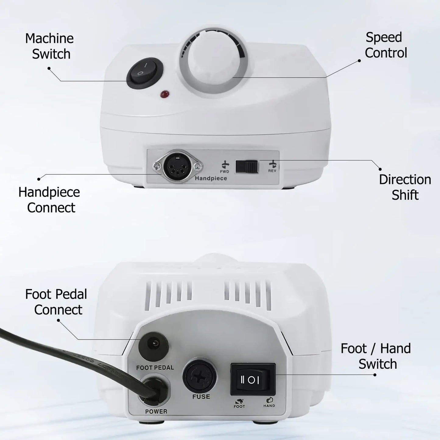 Electric Nail Drill Manicure Set