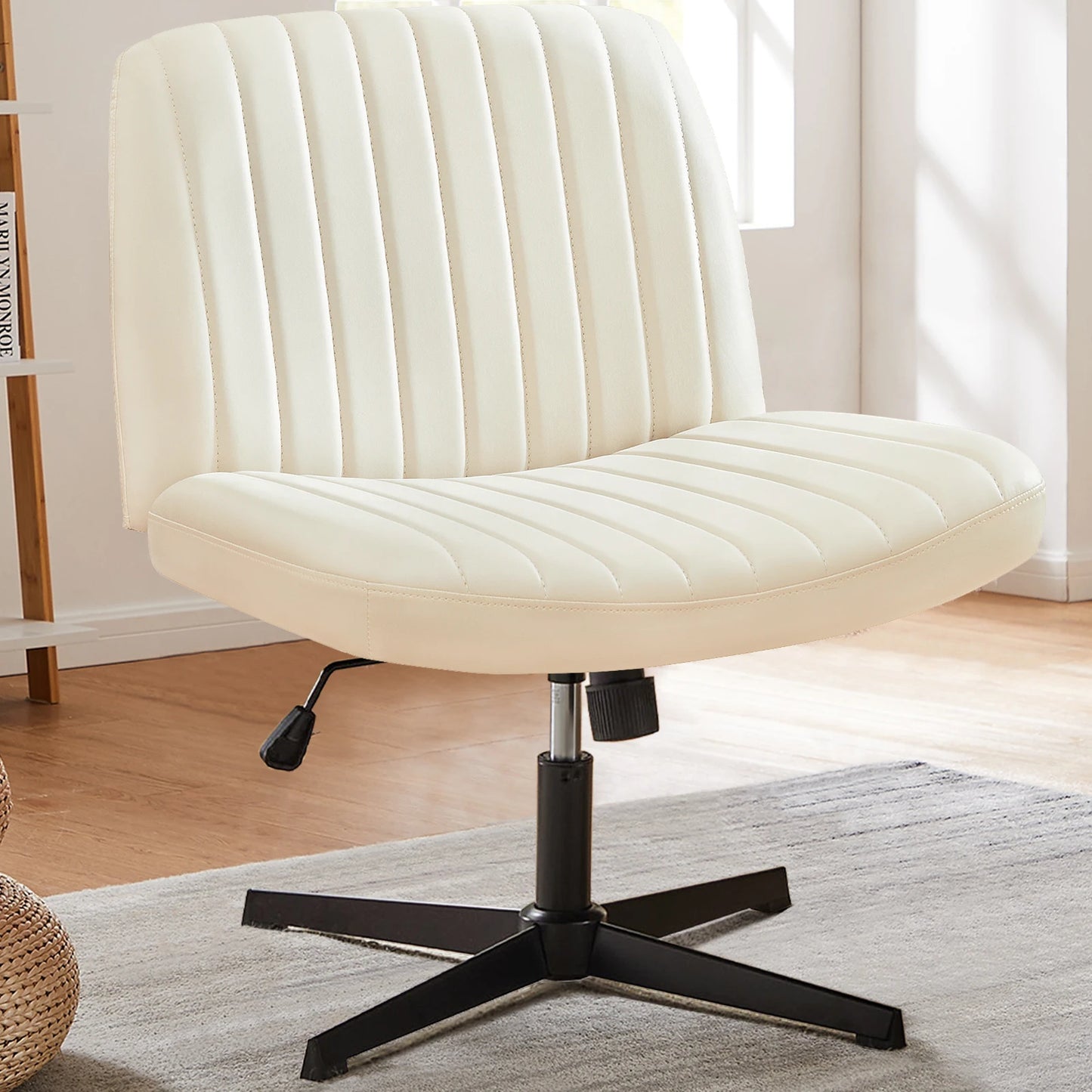 JHK Cross-Legged Rocking Office Chair