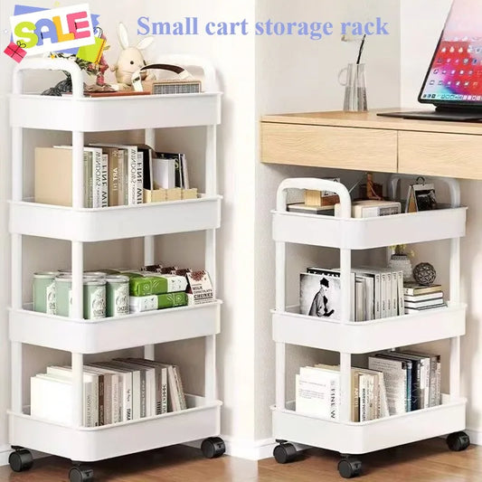 Multi-Layer Movable Storage Cart