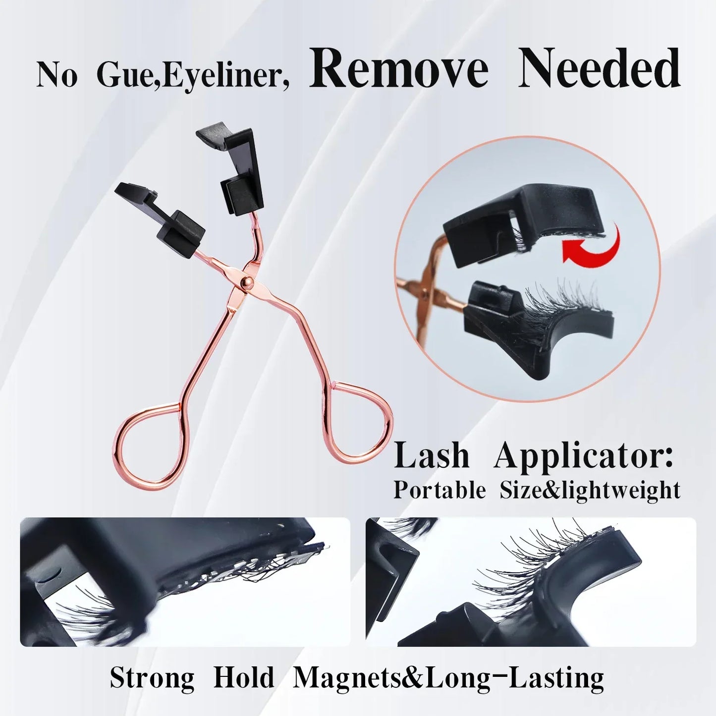 8Pcs Magnetic Eyelash Set