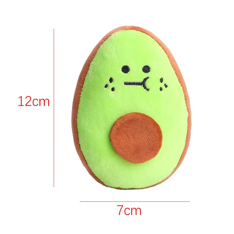 Cute Fruit Squeaky Dog Toy