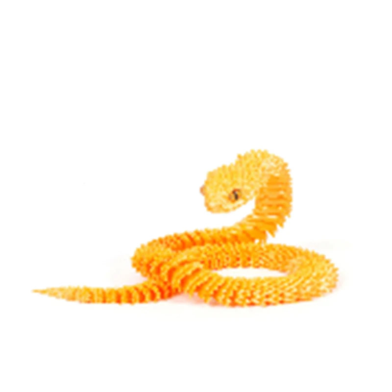 3D Printed Colorful Snake