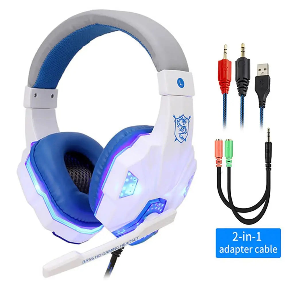 LED Wired Gaming Headphones