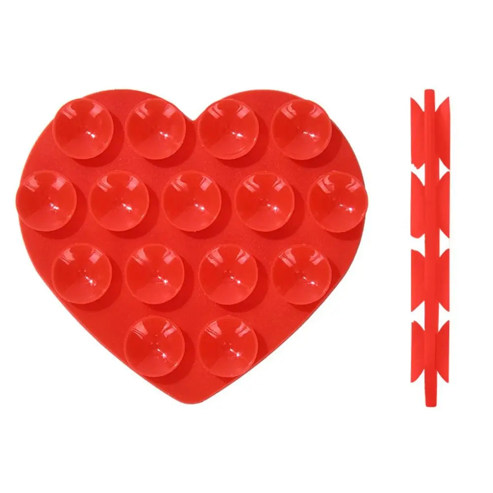 Heart Shape Silicone Phone Holder
