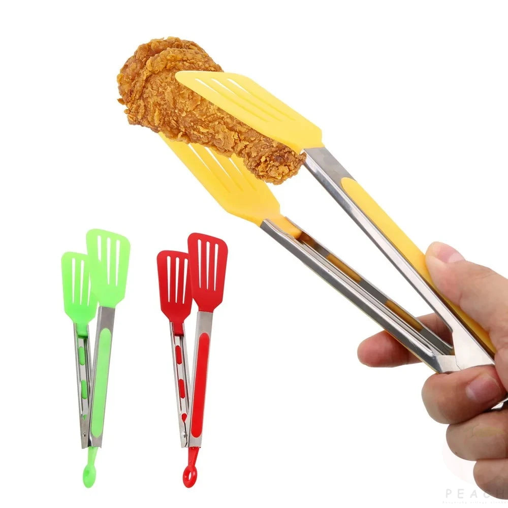 Non-Stick Stainless Steel Tongs