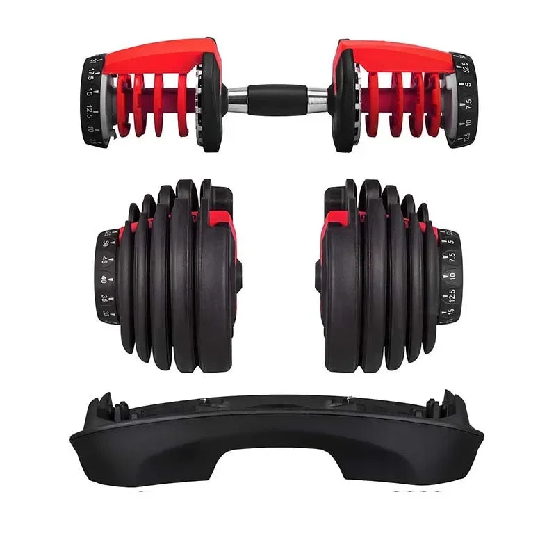 SIHAO 24KG Adjustable Dumbbells