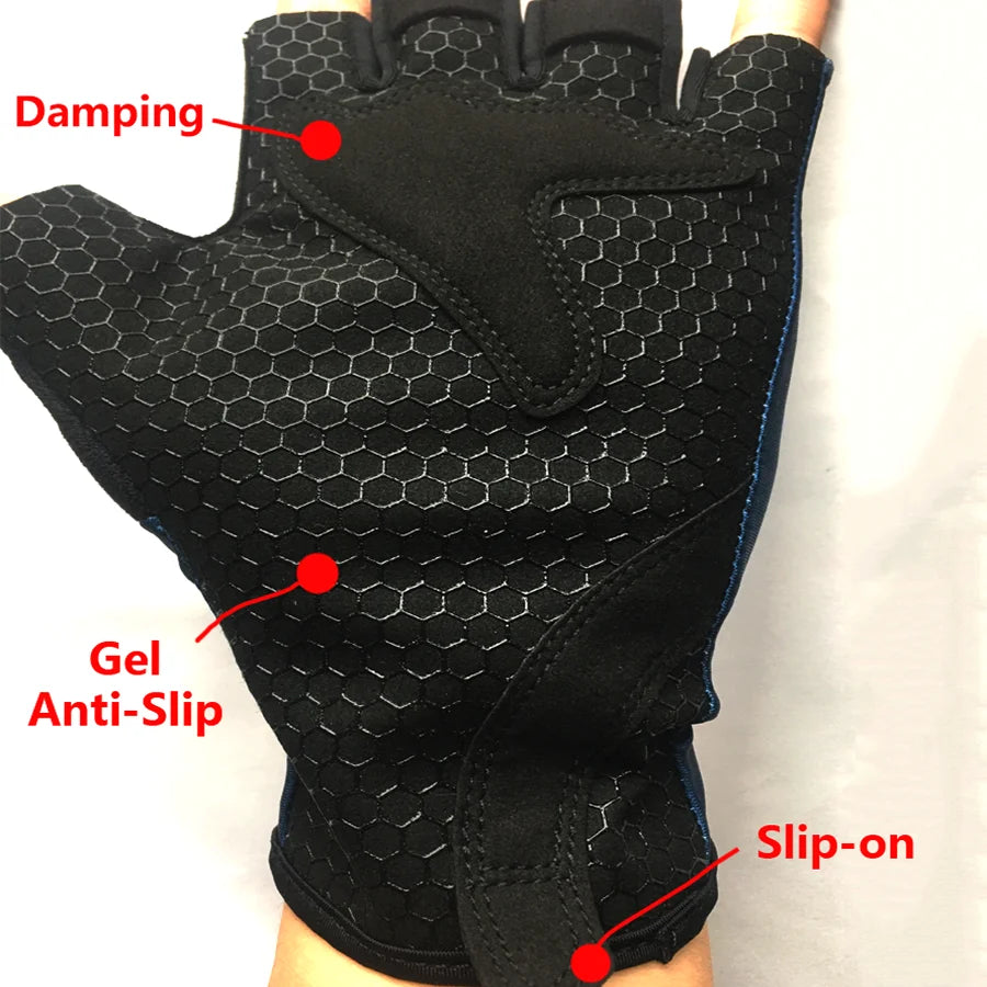 EFAPEL UAE Team Half Finger Gloves