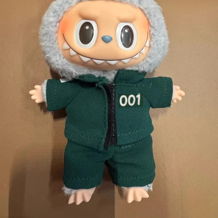 Labubu Funny Seafood Game Clothes