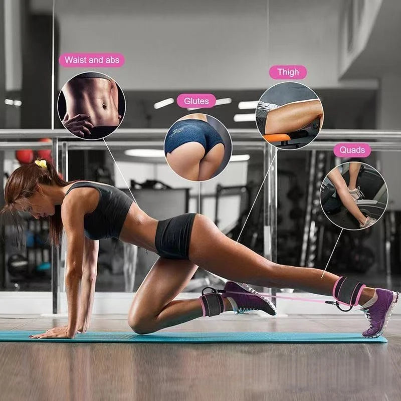 Elastic Ankle Resistance Belt Kit