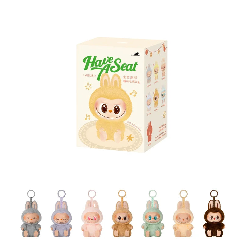 Labubu V1–V3 Macaron Pendant Doll