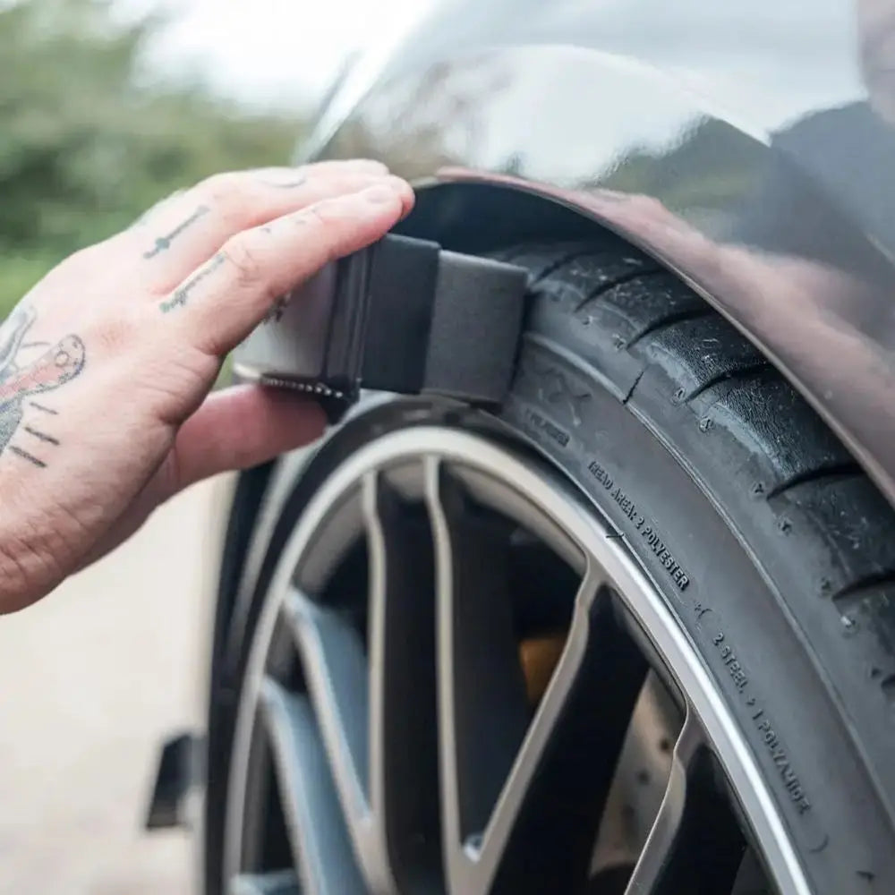 Waxing Sponge Brush with Cover