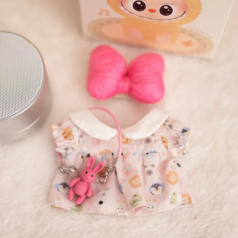 Labubu Penguin Vest Skirt Set