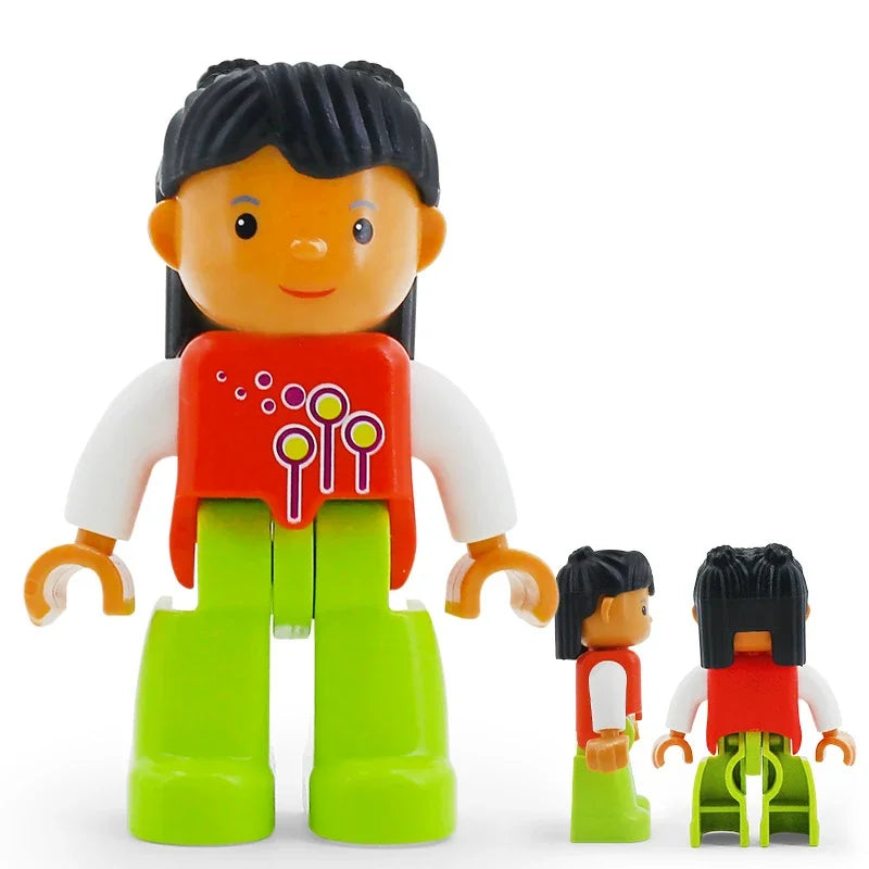 City Careers Action Figures Blocks