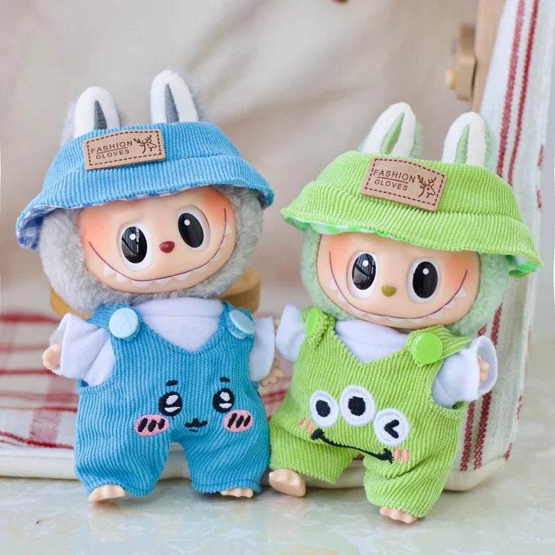 Labubu Animal Overalls Fashion Set