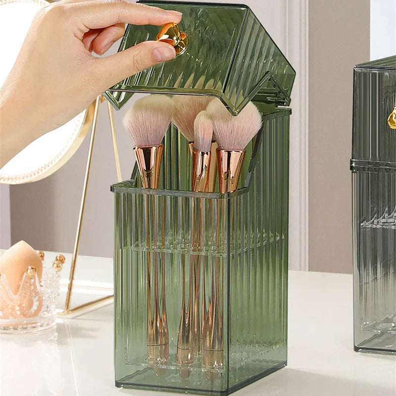 Clear Large Cosmetic Brush Organizer