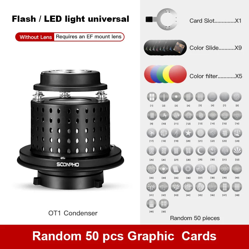 SOONPHO OT1 Bowens Mount Snoot