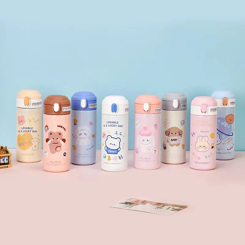 Kids  School Water Bottle - Stainless Steel