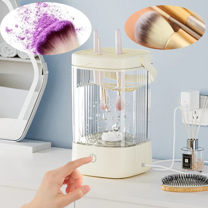 3-in-1 Electric Makeup Brush Cleaner