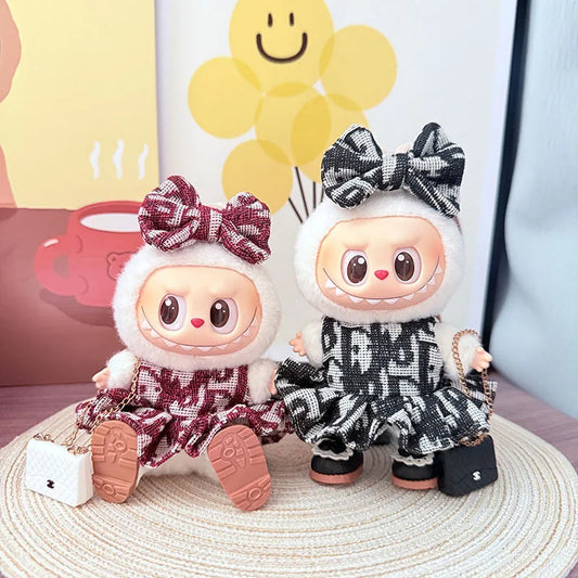 Labubu Luxury Bow Dress Set