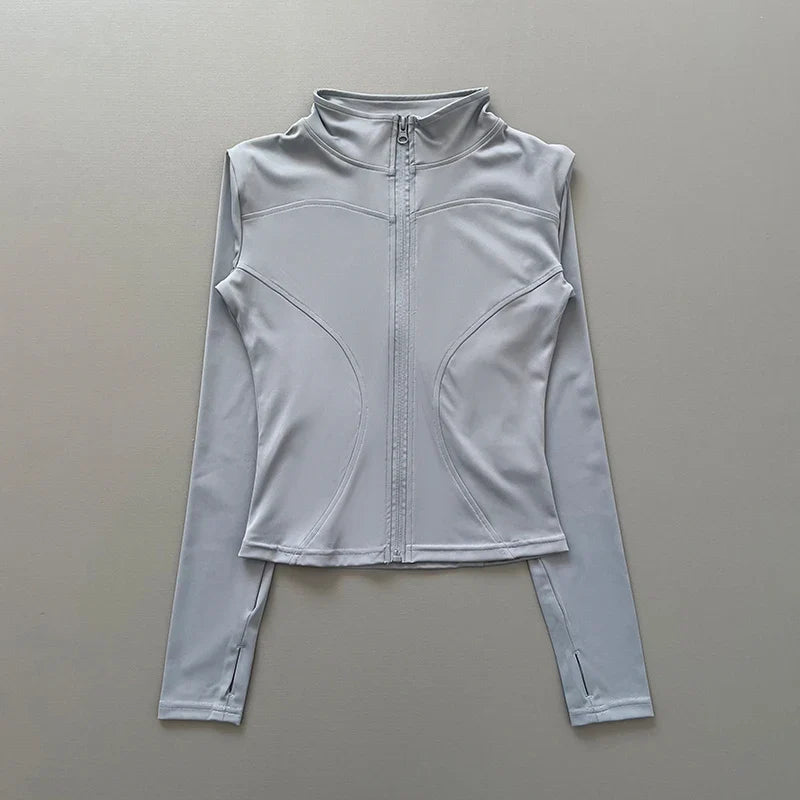 Women’s Slimming Workout Zip Jacket