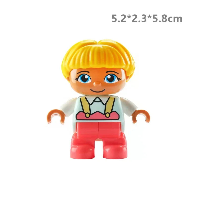 City Careers Action Figures Blocks