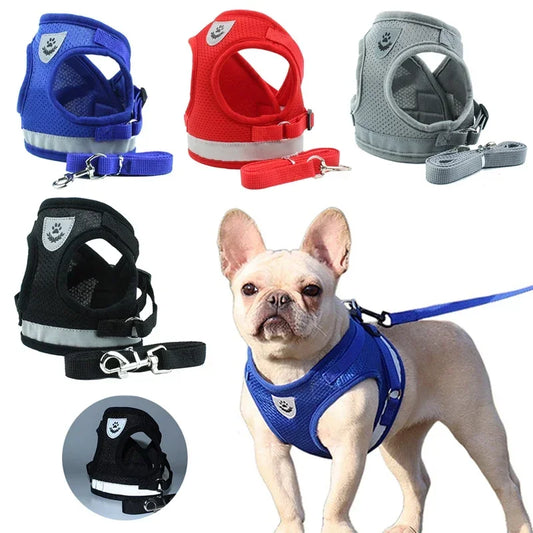 Reflective Adjustable Cat Dog Harness