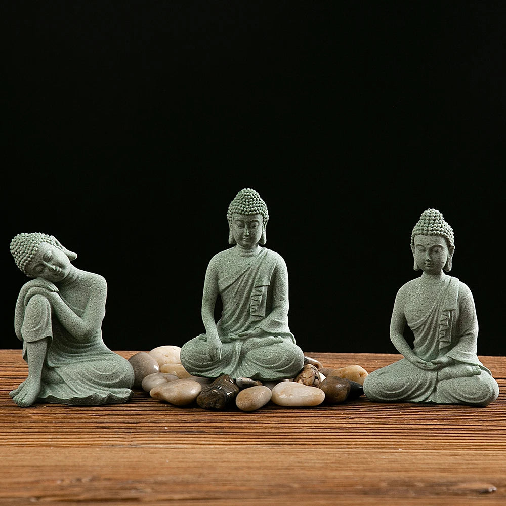 Mini Buddha Statue Decor