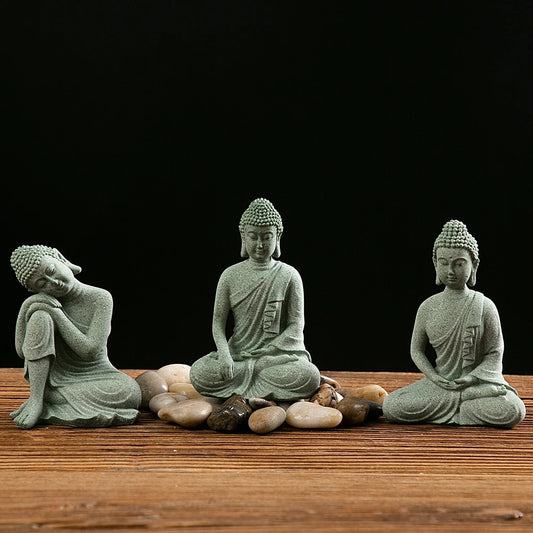 Mini Buddha Statue Decor