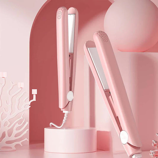 Pink Ceramic Flat Iron Straightener