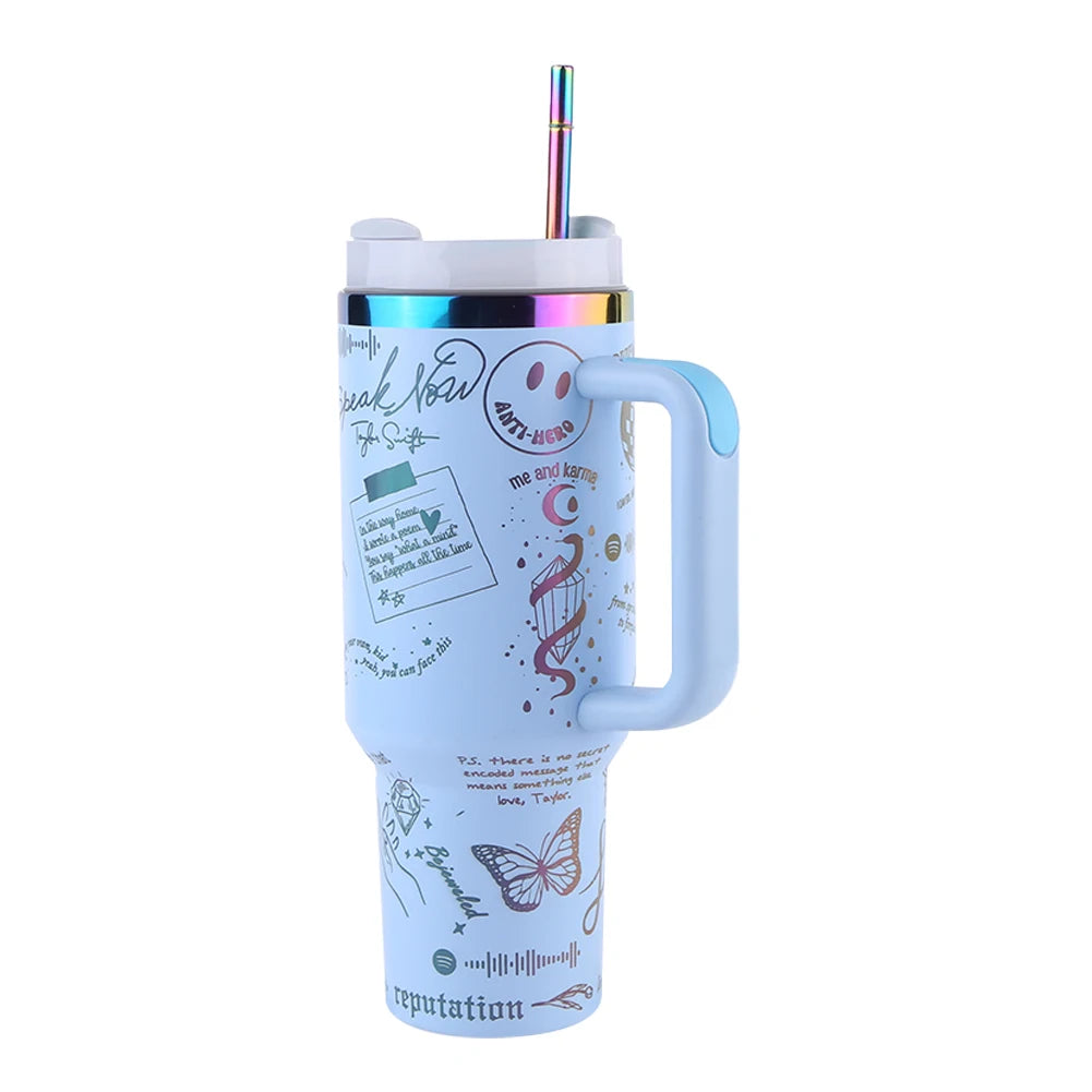 40oz Vacuum Insulated Car Mug
