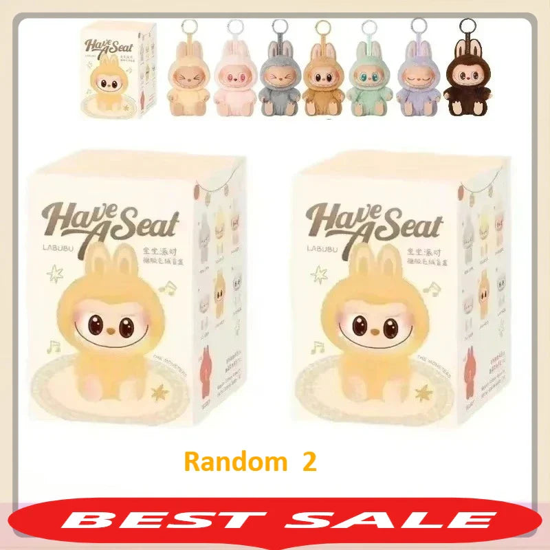 MINISO Macaron Labubu Plush Blind Box