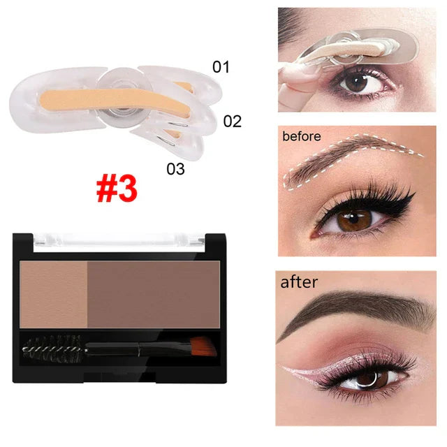 Adjustable Eyebrow Template Stamp
