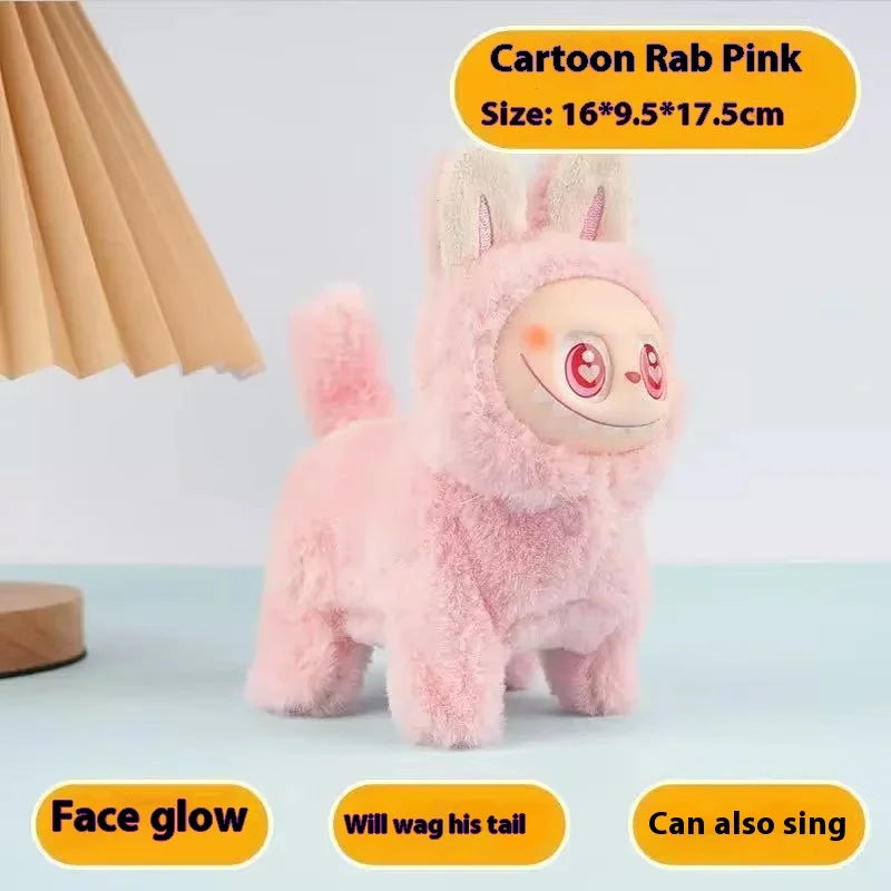 Electric Labubu Singing Glowing Plush Toy