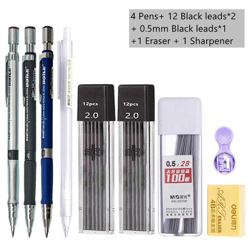 2.0mm Mechanical Pencil Set
