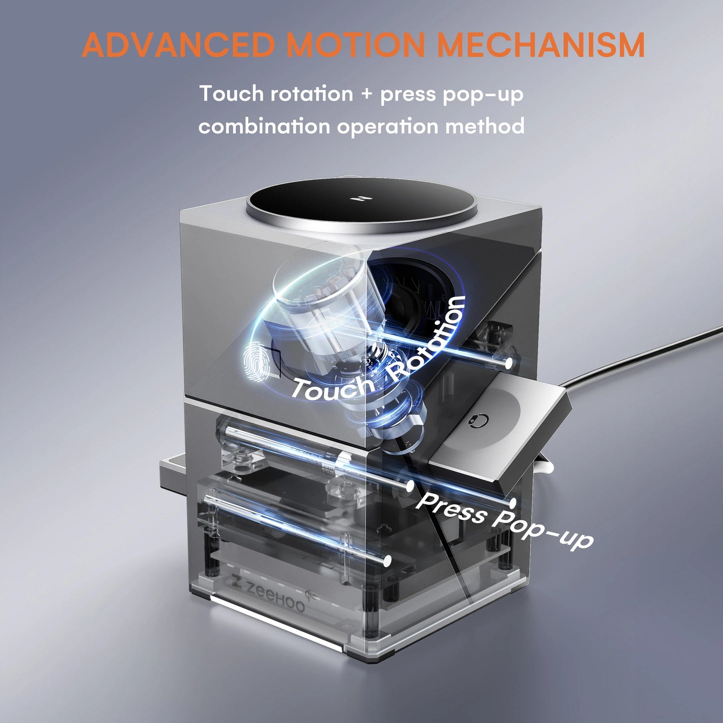 3-in-1 Rotatable Magnetic Charger
