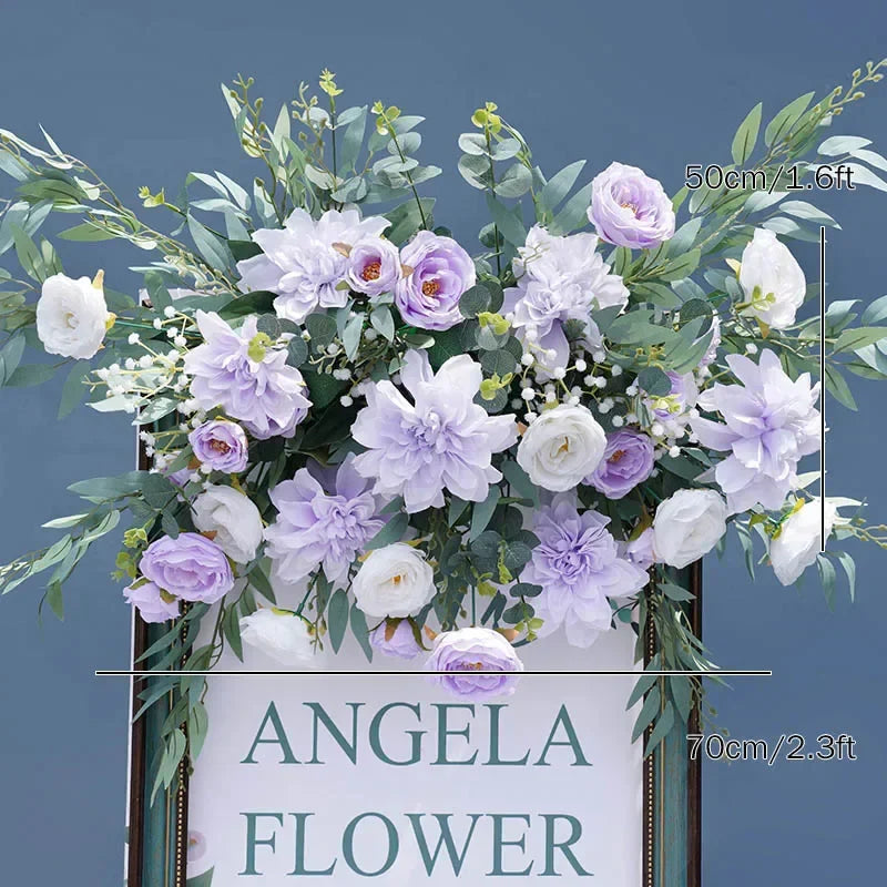 Floor Road Lead Flower Decor