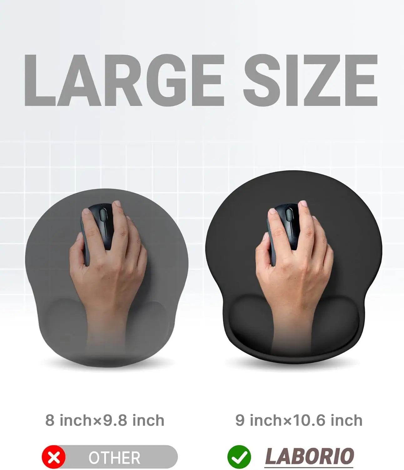 Ergonomic Gel Mouse Pad