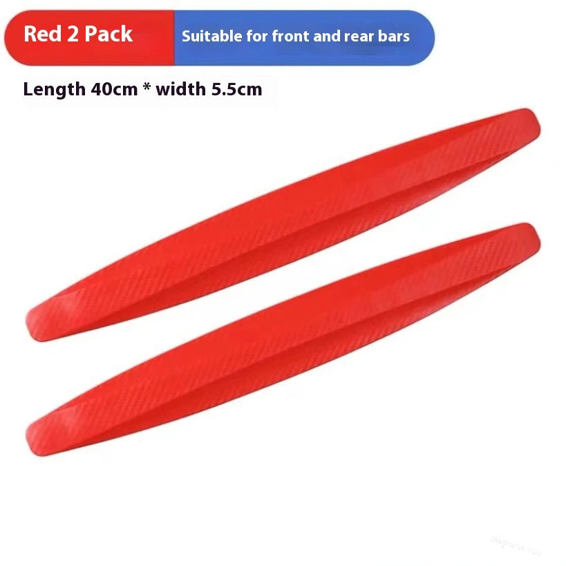 2pcs Car Bumper Protector Strips