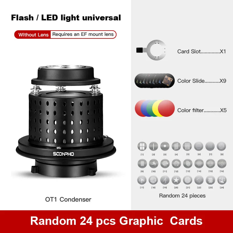 SOONPHO OT1 Bowens Mount Snoot