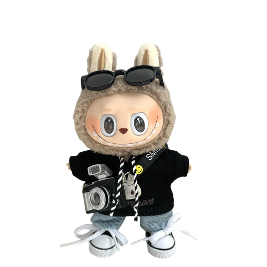 Labubu Doll Clothes: Overalls, Pants & Skirts