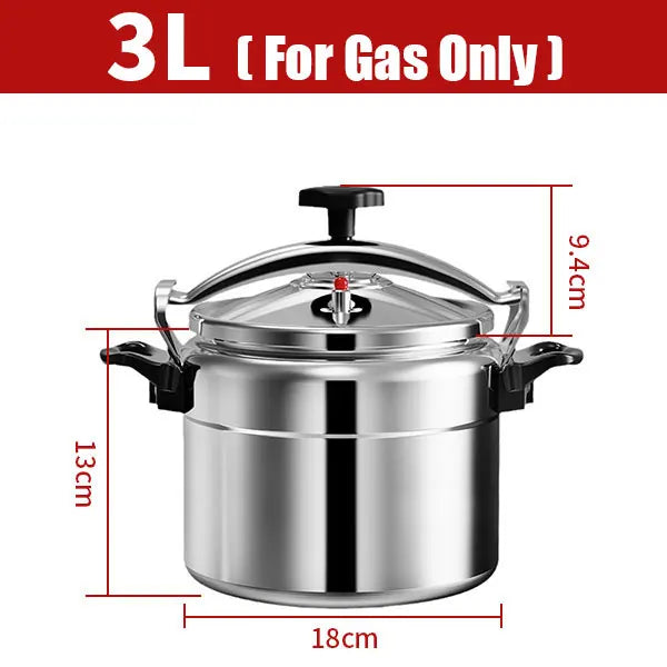 Heavy-Duty Aluminum Pressure Cooker